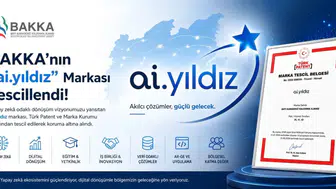 BAKKA'nın “ai.yıldız” markası Türk Patent ve Marka Kurumu tarafından tescil edildi