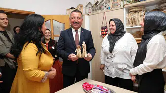 Vali Hacıbektaşoğlu kadın kooperatifi açılışına katıldı
