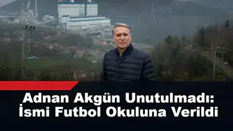 Çatalağzı Demirspor, Adnan Akgün'ü Yaz Futbol Okulu'yla Yaşatıyor