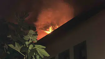 Sapanca'da villada çıkan yangın söndürüldü