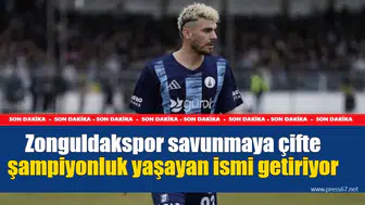 Zonguldakspor savunmaya çifte şampiyonluk yaşayan ismi getiriyor