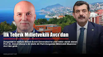 İlk Tebrik Milletvekili Avcı’dan