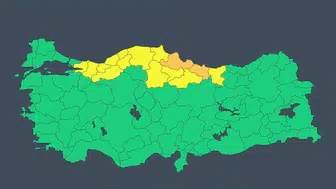 Zonguldak'ta kuvvetli sağanak ve gök gürültülü yağış uyarısı