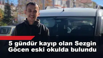 5 Gün Kayıp Olan Sezgin Göcen Eski Okulda Sağ Bulundu, Ailesi Sevindi