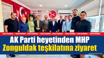 AK Parti heyetinden MHP Zonguldak teşkilatına ziyaret
