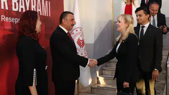 Zonguldak'ta 30 Ağustos Zafer Bayramı resepsiyonu