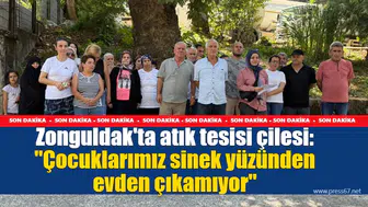 Zonguldak'ta atık tesisi çilesi: "Çocuklarımız sinek yüzünden evden çıkamıyor"
