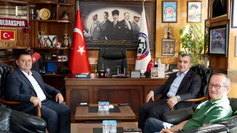 Çolakoğlu'ndan Genel Başkan Yeşil'e ziyaret