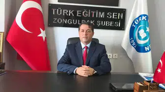 Türk Eğitim-Sen Zonguldak Şubesi'ne Murat Taş başkan seçildi