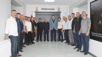 Demir ve Madenciler, Çağlayan'ı ziyaret etti