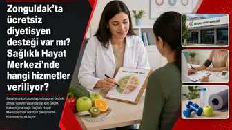 Zonguldak’ta ücretsiz diyetisyen desteği var mı? Sağlıklı Hayat Merkezi’nde hangi hizmetler veriliyor?