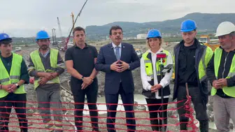 2,3 milyar liralık Filyos Limanı demiryolu bağlantı hattında çalışmalar hızla sürüyor