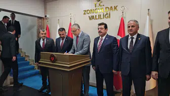 Bakan Işıkhan'dan Zonguldak Valiliği'ne ziyaret