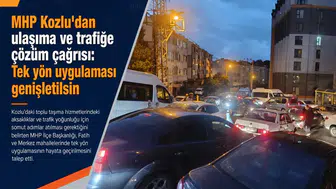 MHP Kozlu'dan ulaşıma ve trafiğe çözüm çağrısı: Tek yön uygulaması genişletilsin