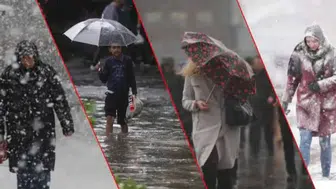 Meteoroloji’den fırtına ve sağanak uyarısı: Sıcaklıklar 17 dereceye düşecek