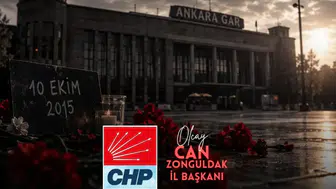CHP Zonguldak İl Başkanı Can’dan 10 Ekim anması