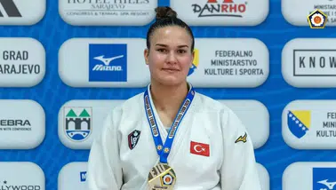 BEUN'lu Millî Judocu Gülenay’dan Avrupa'da altın zafer