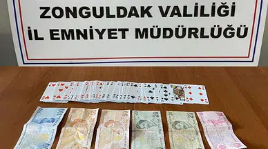 Bayram günü kumar oynarken yakalandılar