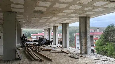Beycuma Huzurevi inşaatı hızla yükseliyor