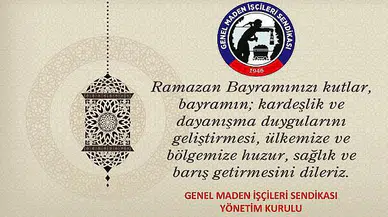 GMİS, "Ramazan Bayramı'nın huzur ve barış getirmesini dileriz"