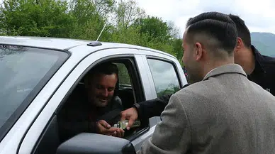 Gökçebey Kaymakamı Emras Aslan sürücülerin bayramını kutladı!