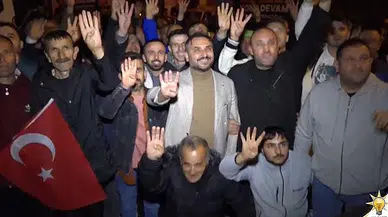 Nejdet Tıskaoğlu kendi köyünde miting yaptı