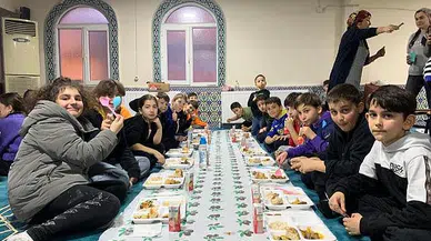 Öğrenciler "Camide İftar" programında bir araya geldi