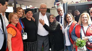 Başkan Posbıyık, çarşı-pazar geziyor, Kılıçdaroğlu'na destek istiyor