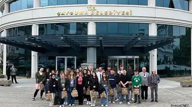 Çaycuma’ya Alman öğrenciler geldi