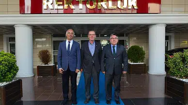 Eski Devlet Bakanından ZBEÜ Rektörüne Ziyaret