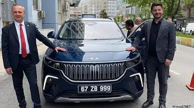 Gören fotoğraf için sıraya girdi! TOGG Zonguldak'ta mesaiye başladı