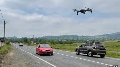 Jandarma denetimleri drone ile yapıyor