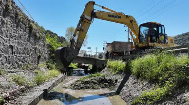 Kdz. Ereğli’de dere yatakları temizleniyor