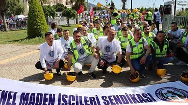 Madenci Adana'da alkışlarla karşılandı!