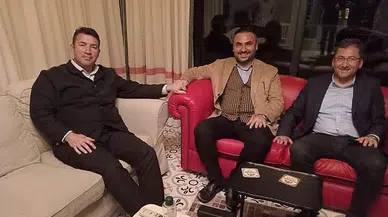 Nejdet Tıskaoğlu, Özcan Ulupınar'ı ziyaret etti