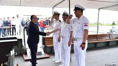 Vali Mustafa Tutulmaz, TCG Nusret Mayın Gemisi'nde
