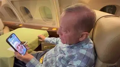 Zonguldaklı Hüseyin amca Cumhurbaşkanı ile görüntülü görüştü