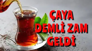 Bir bardak Çay 5 TL oldu!!