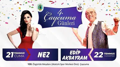 Çaycuma Günleri programı belli oldu