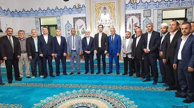 Dursunlar köyü merkez camii ibadete açıldı