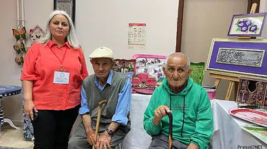 Huzurevi sakinleri gençlere taş çıkarttı