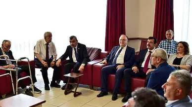 Huzurevine anlamlı bayram ziyareti