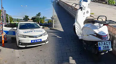 Kdz. Ereğli'de motosiklet yayaya çarptı  