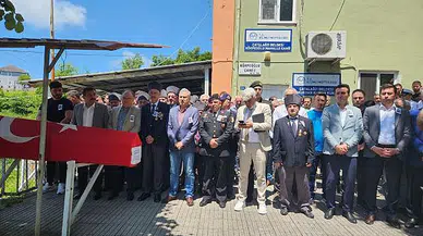 Kıbrıs Gazisi son yolculuğuna uğurlandı 