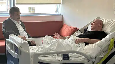 Muammer Avcı'dan Necati Akdeniz'e geçmiş olsun ziyareti