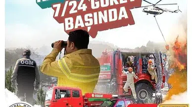 Orman yangınları için teyakkuza geçtiler!