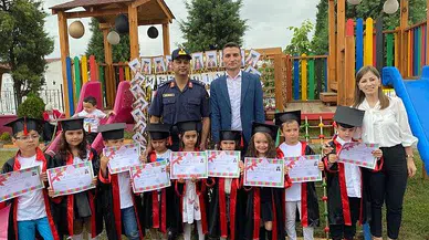 Perşembe Anaokulu mezunlarını verdi, okulun dönüşümü tamamlandı  