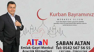 Şaban Altan, Kurban Bayramı'nı kutladı