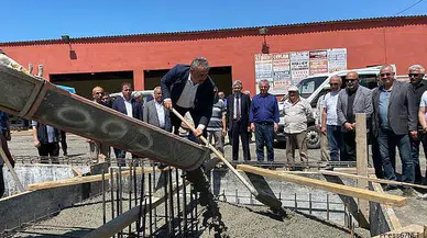 Saltukova'da modern nikah ve kültür merkezi salonunun temeli atıldı