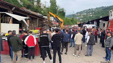 Sanayi Sitesi'nde patlama! Çok sayıda ekip sevk edildi